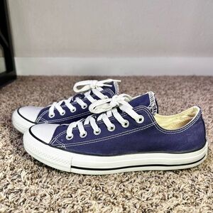 Converse Chuck Double Tongue Women’s Size 9 Purple White Sneakers Unisex Shoes